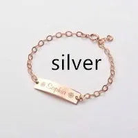 Personalized lettering children bracelet - Bellarte Enchanté Personalized lettering children bracelet