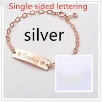 Personalized lettering children bracelet - Bellarte Enchanté Personalized lettering children bracelet
