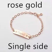 Personalized lettering children bracelet - Bellarte Enchanté Personalized lettering children bracelet