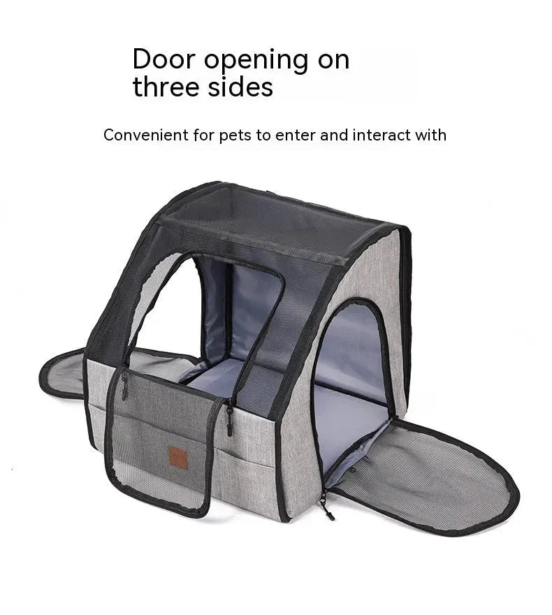 Pet Car Supplies Dog Dog Cage Nest Go Out Portable - Bellarte Enchanté Pet Car Supplies Dog Dog Cage Nest Go Out Portable