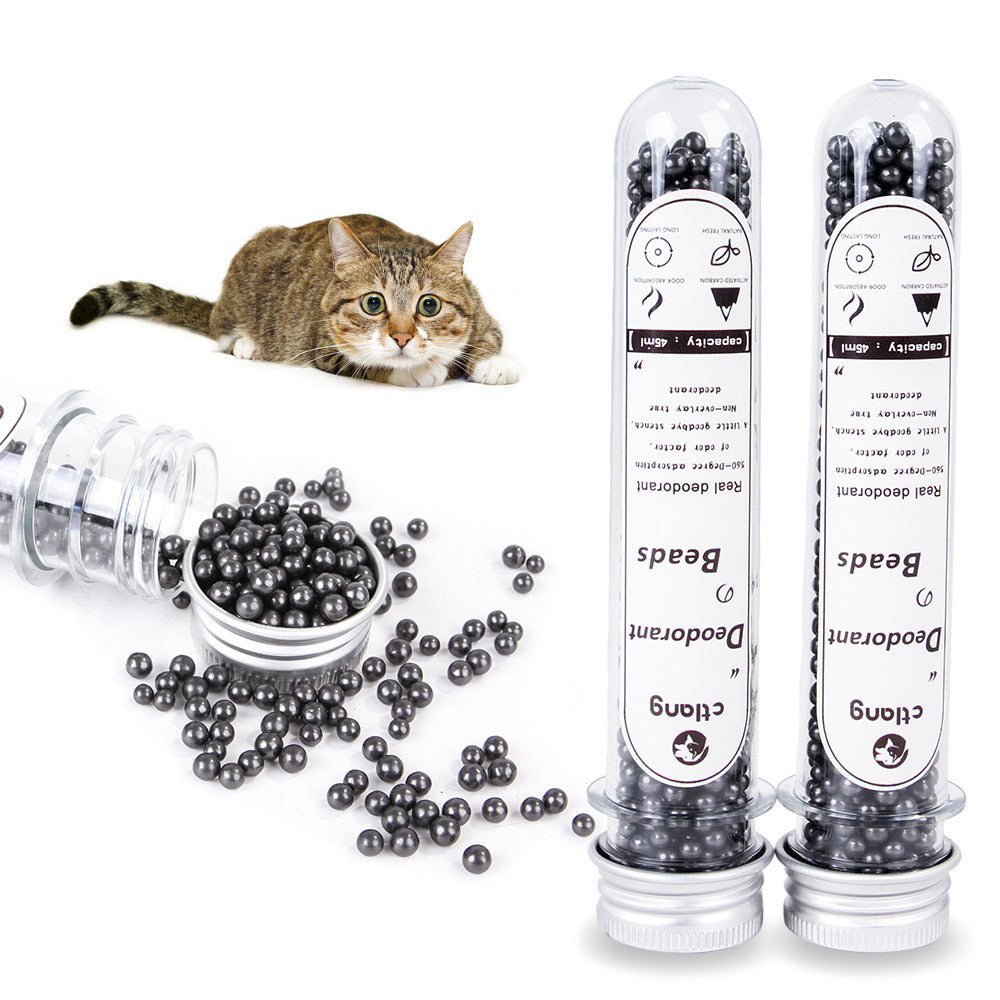 Pet Cat Litter Deodorizing Powder Remove Bamboo Charcoal Activated Carbon Box Pet Odor Neutralizer Cat - Bellarte Enchanté Pet Cat Litter Deodorizing Powder Remove Bamboo Charcoal Activated Carbon Box Pet Odor Neutralizer Cat