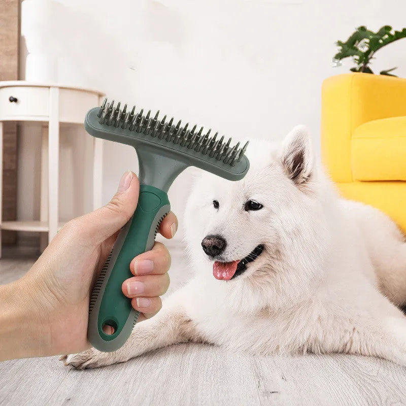 Pet Cleaning And Beauty Products Double Row Comb - Bellarte Enchanté Pet Cleaning And Beauty Products Double Row Comb