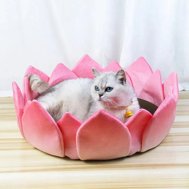 Pet Cool Nest Lotus Shape Round - Bellarte Enchanté Pet Cool Nest Lotus Shape Round