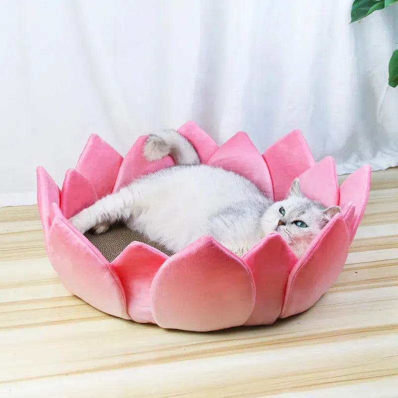 Pet Cool Nest Lotus Shape Round - Bellarte Enchanté Pet Cool Nest Lotus Shape Round