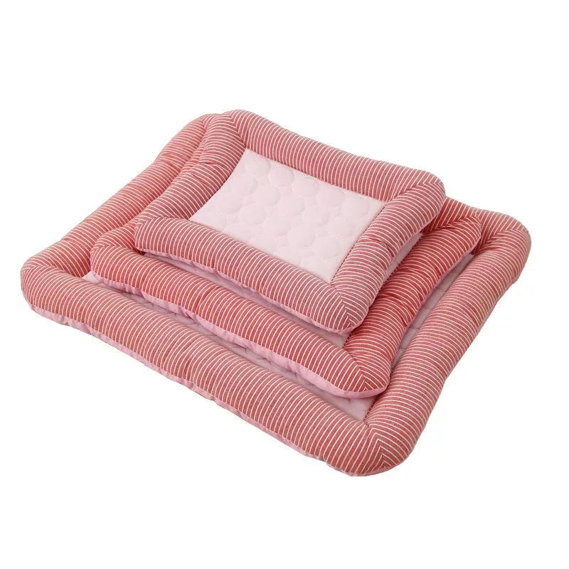 Pet Cooling Pad Bed For Dogs Cats - Bellarte Enchanté Pet Cooling Pad Bed For Dogs Cats