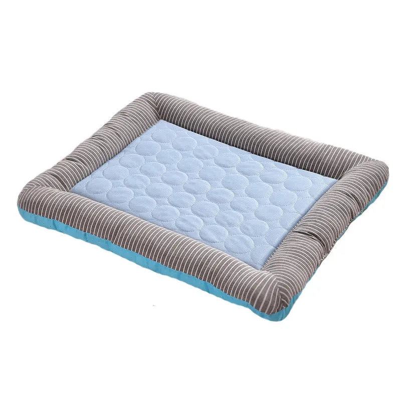 Pet Cooling Pad Bed For Dogs Cats - Bellarte Enchanté Pet Cooling Pad Bed For Dogs Cats