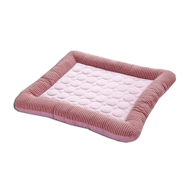 Pet Cooling Pad Bed For Dogs Cats - Bellarte Enchanté Pet Cooling Pad Bed For Dogs Cats