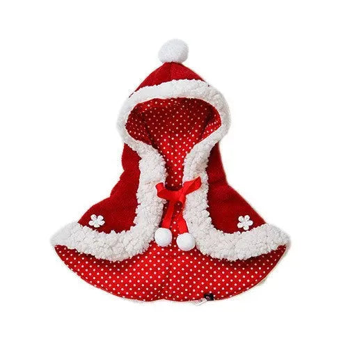 Pet Dog Christmas Holiday Cloak - Bellarte Enchanté Pet Dog Christmas Holiday Cloak