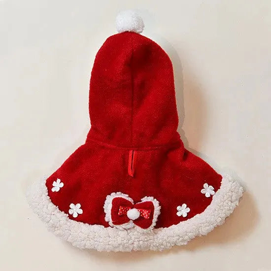Pet Dog Christmas Holiday Cloak - Bellarte Enchanté Pet Dog Christmas Holiday Cloak