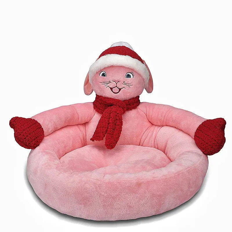 Pet Kennel Winter Warm Three-dimensional Cartoon - Bellarte Enchanté Pet Kennel Winter Warm Three-dimensional Cartoon
