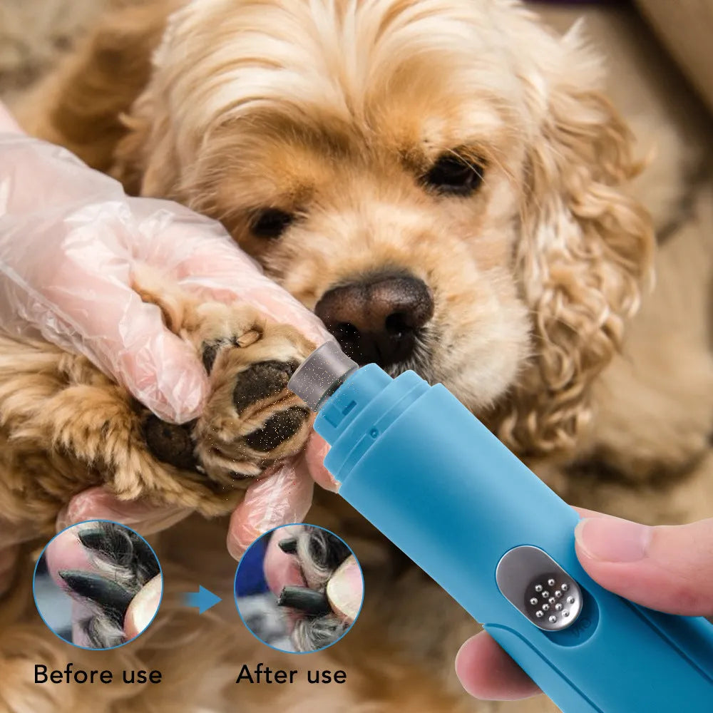 Pet Nail Grinder Electric Nail Polisher For Pet Dog - Bellarte Enchanté Pet Nail Grinder Electric Nail Polisher For Pet Dog