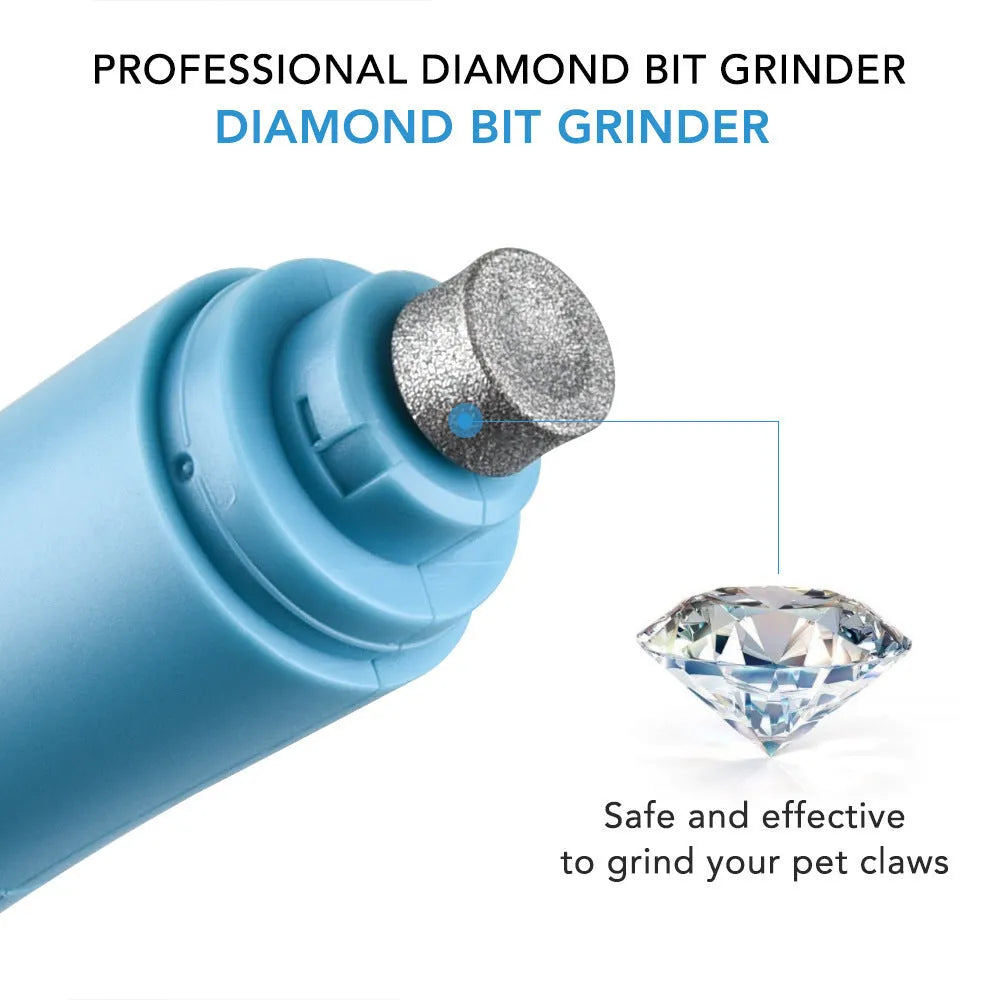 Pet Nail Grinder Electric Nail Polisher For Pet Dog - Bellarte Enchanté Pet Nail Grinder Electric Nail Polisher For Pet Dog