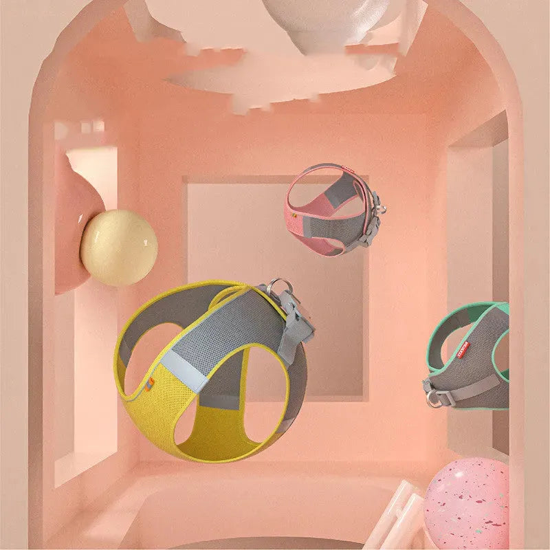 Pet Outdoor Dog Walking Reflective Vest Leash - Bellarte Enchanté Pet Outdoor Dog Walking Reflective Vest Leash