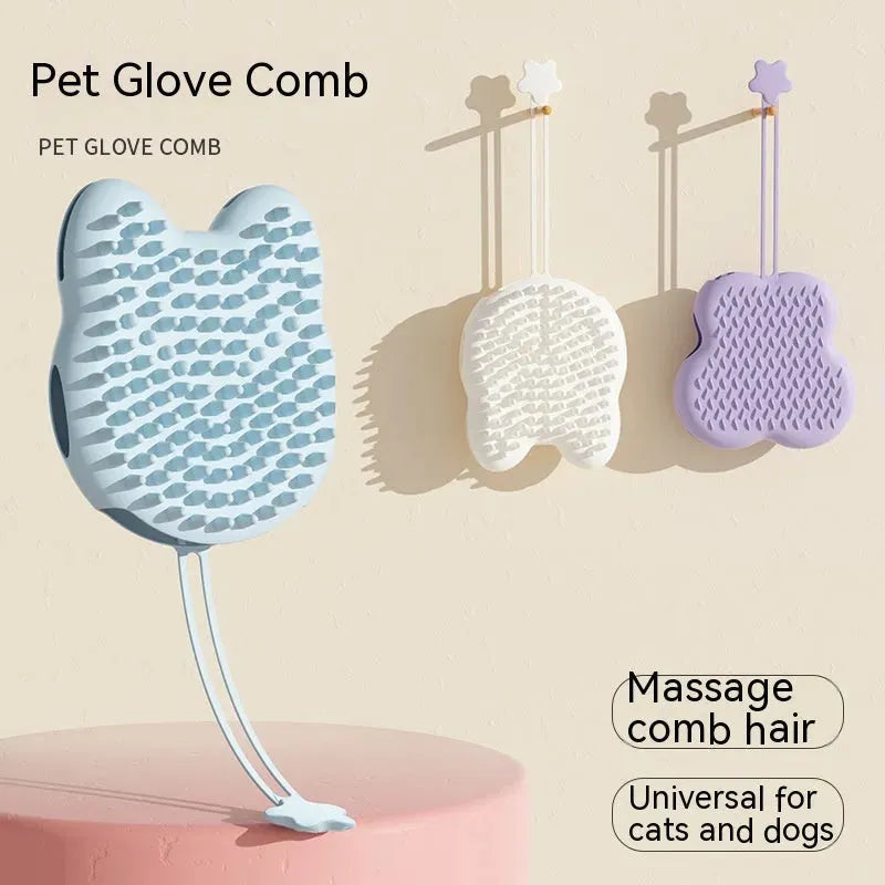 Pet Silicone Cat Petting Gloves Cleaning Float Hair Cleaning - Bellarte Enchanté Pet Silicone Cat Petting Gloves Cleaning Float Hair Cleaning