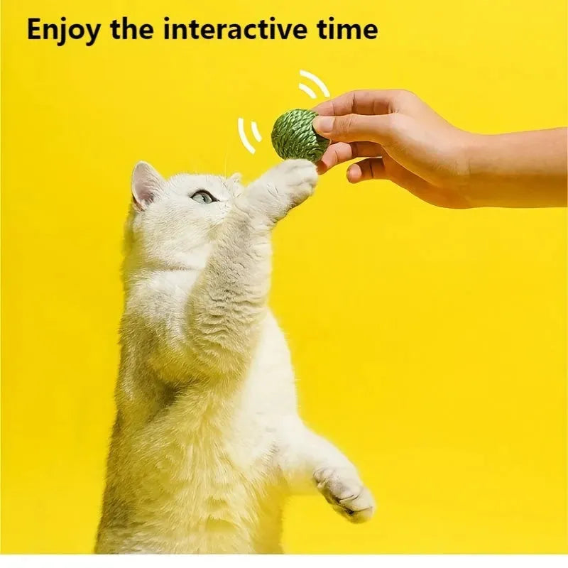 Pet Toys Bite Resistant Sisal Toy Ball Pea-pod Toy Cat Toy - Bellarte Enchanté Pet Toys Bite Resistant Sisal Toy Ball Pea-pod Toy Cat Toy