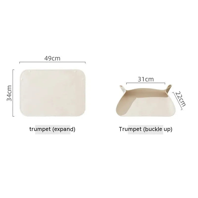 Pet Waterproof And Oil Resistant PU Leather Anti Slip Pad - Bellarte Enchanté Pet Waterproof And Oil Resistant PU Leather Anti Slip Pad