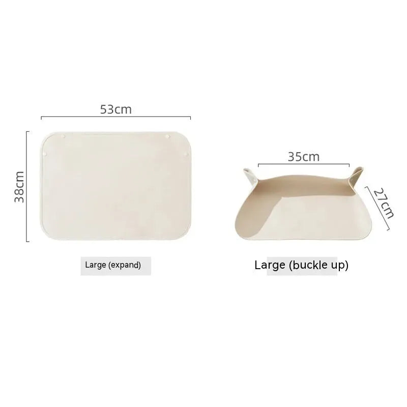 Pet Waterproof And Oil Resistant PU Leather Anti Slip Pad - Bellarte Enchanté Pet Waterproof And Oil Resistant PU Leather Anti Slip Pad