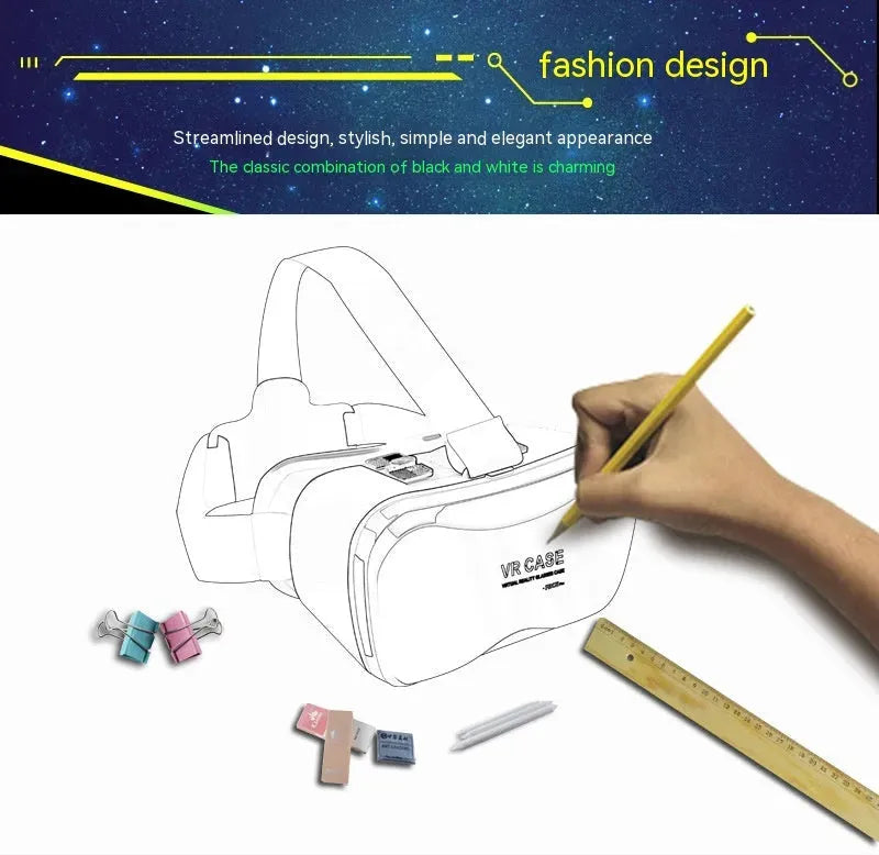 Phone 3D Glasses VR Glasses Head VR Virtual - Bellarte Enchanté Phone 3D Glasses VR Glasses Head VR Virtual