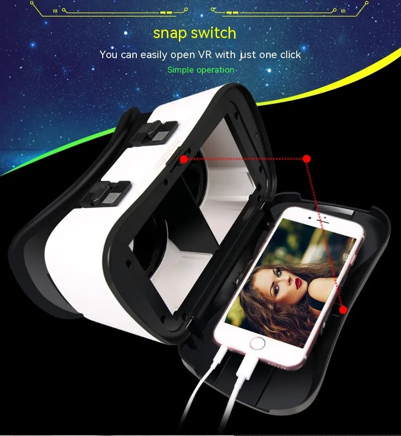 Phone 3D Glasses VR Glasses Head VR Virtual - Bellarte Enchanté Phone 3D Glasses VR Glasses Head VR Virtual