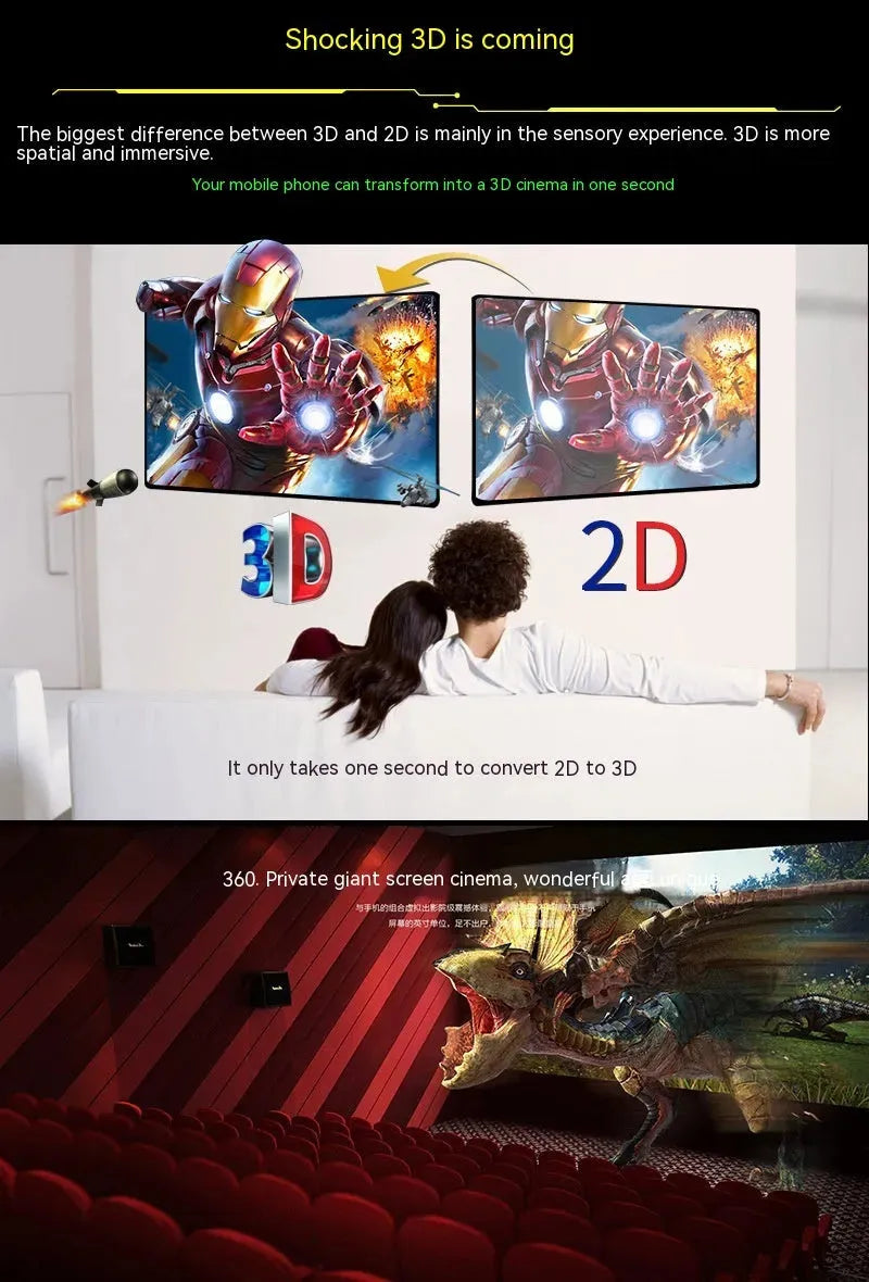 Phone 3D Glasses VR Glasses Head VR Virtual - Bellarte Enchanté Phone 3D Glasses VR Glasses Head VR Virtual