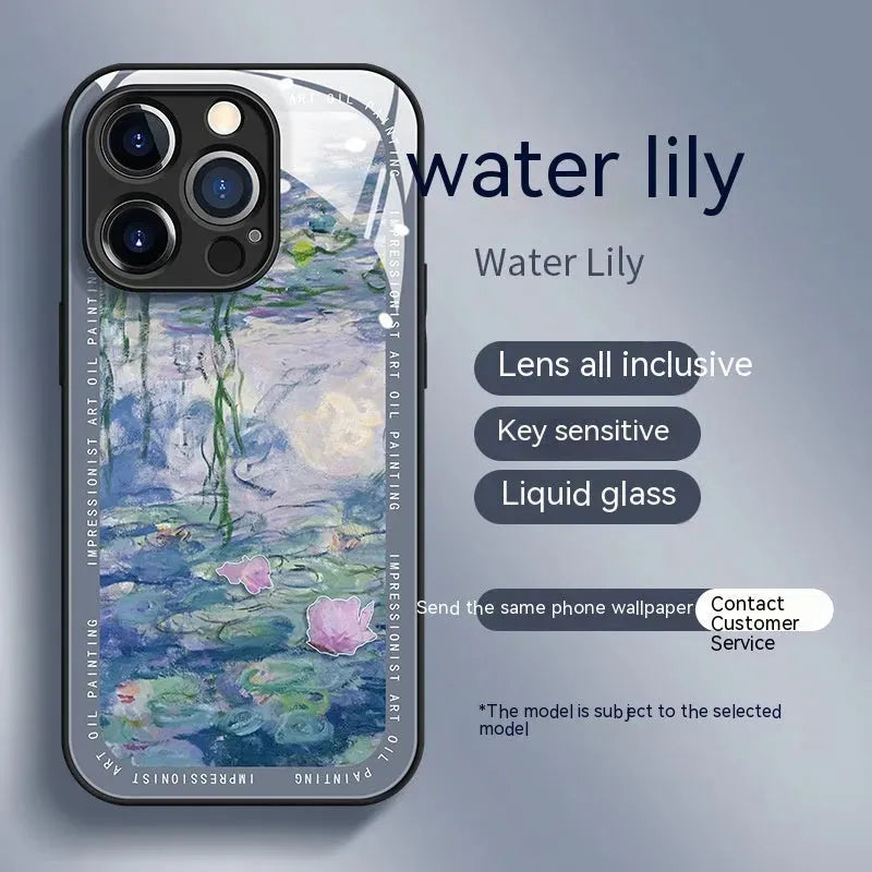 Phone Case Tempered Glass Protective Cover - Bellarte Enchanté Phone Case Tempered Glass Protective Cover