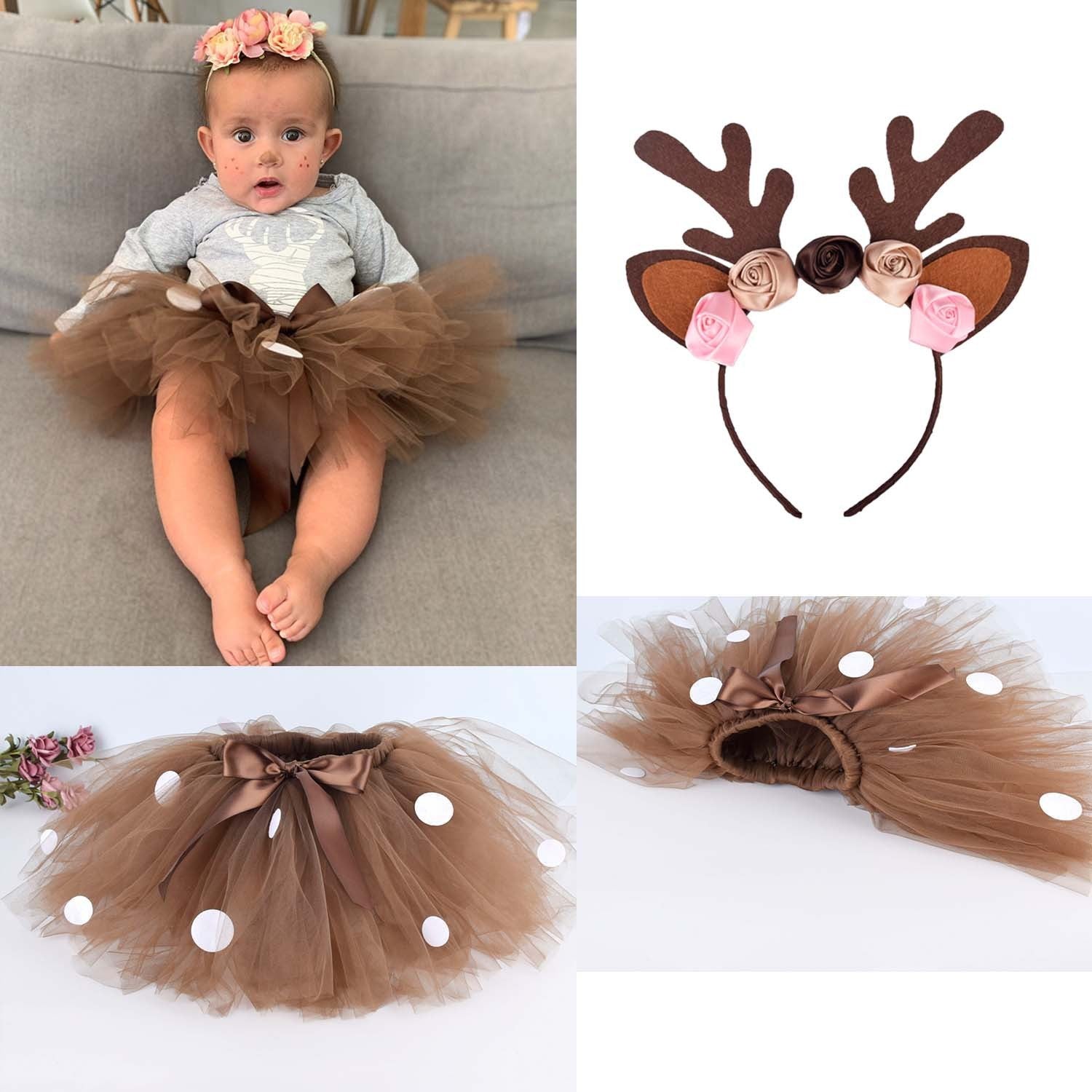 Photography Tutu Skirt Suit Christmas Elk Skirt - Bellarte Enchanté Photography Tutu Skirt Suit Christmas Elk Skirt