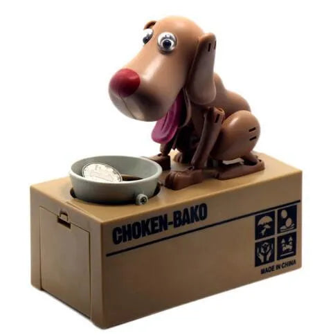 Piggy bank Robotic Dog Bank Canine Money Box Doggy Coin Bank - Bellarte Enchanté Piggy bank Robotic Dog Bank Canine Money Box Doggy Coin Bank