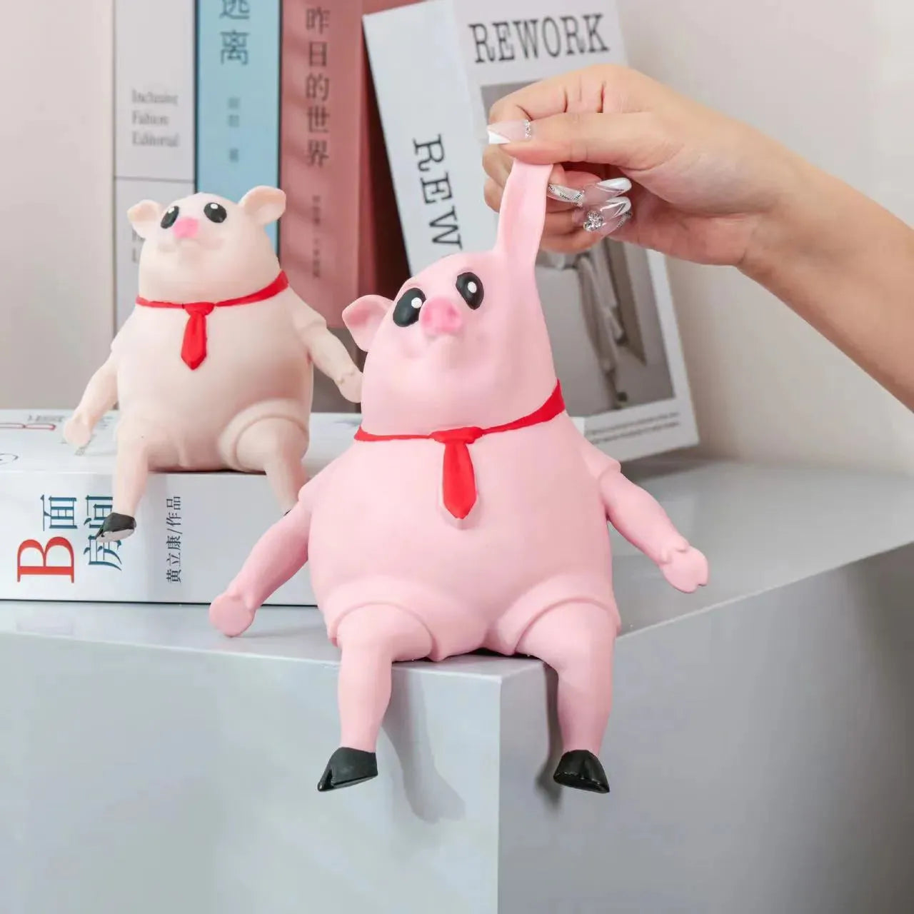 Piggy Squeeze Toys Pigs Antistress Toy Cute Squeeze Animals Lovely Piggy Doll Stress Relief Toy Children Day For Kids Gift Gifts - Bellarte Enchanté Piggy Squeeze Toys Pigs Antistress Toy Cute Squeeze Animals Lovely Piggy Doll Stress Relief Toy Children Day For Kids Gift Gifts