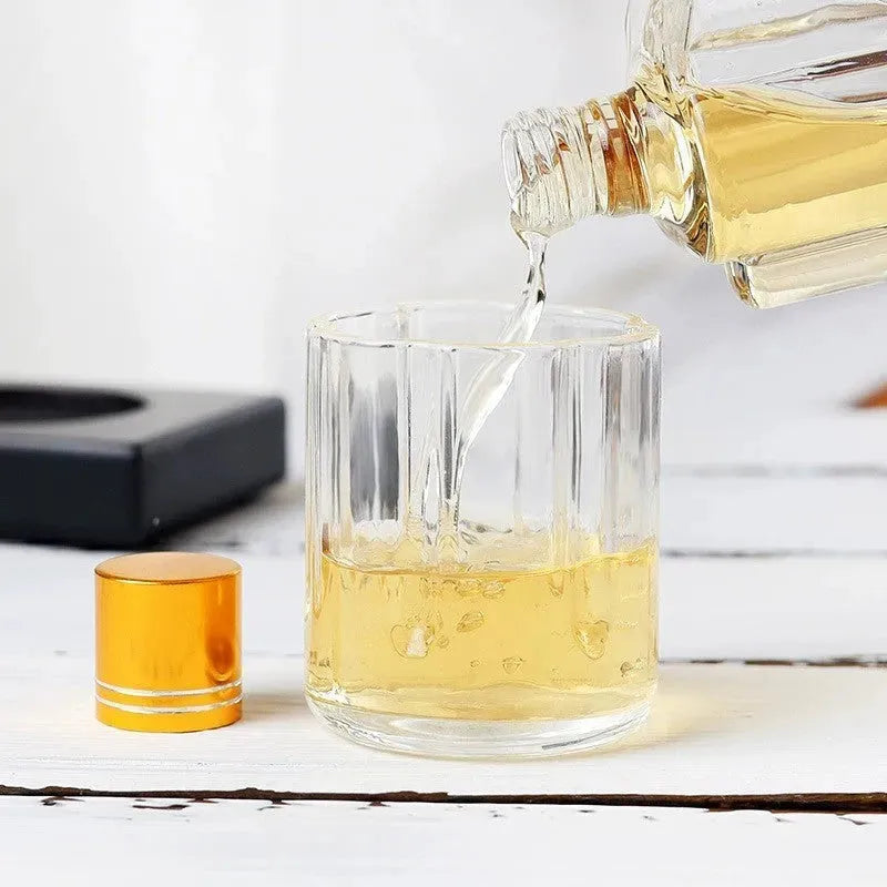 Pistol-shaped Glass Wine Bottle Wine Bubbler - Bellarte Enchanté Pistol-shaped Glass Wine Bottle Wine Bubbler