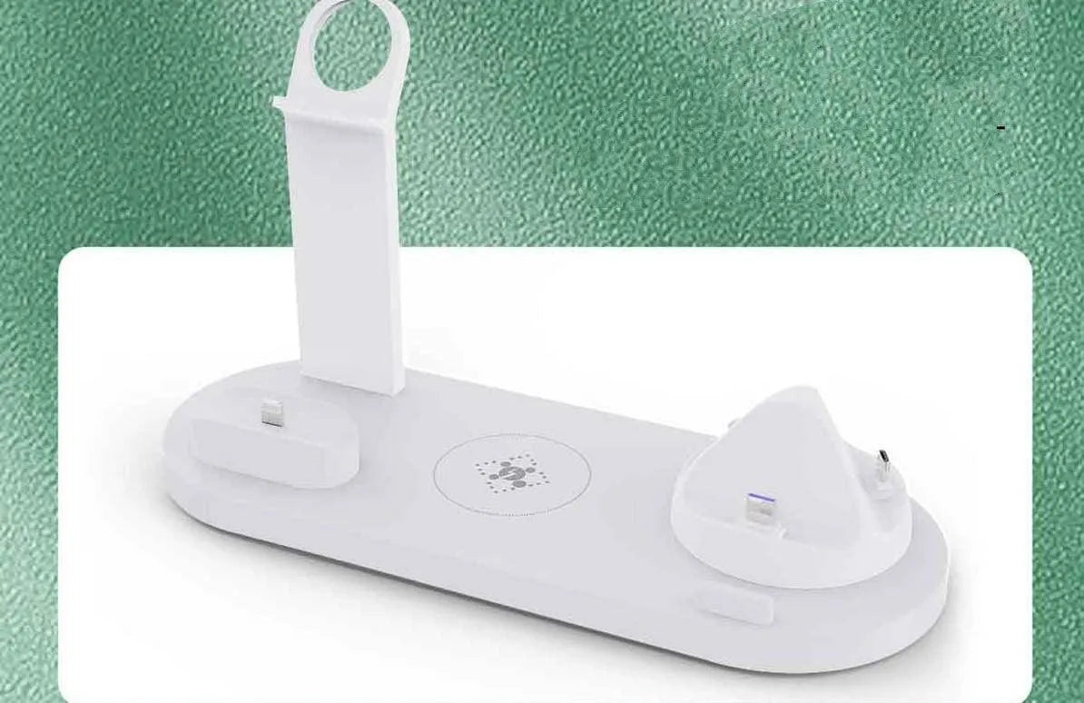 Plastic 3 In 1 Wireless Charger Stand Fast - Bellarte Enchanté Plastic 3 In 1 Wireless Charger Stand Fast
