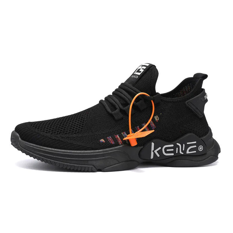 Plus Size Men's Sports Mesh Surface Soft Bottom Breathable Casual Shoes - Bellarte Enchanté Plus Size Men's Sports Mesh Surface Soft Bottom Breathable Casual Shoes