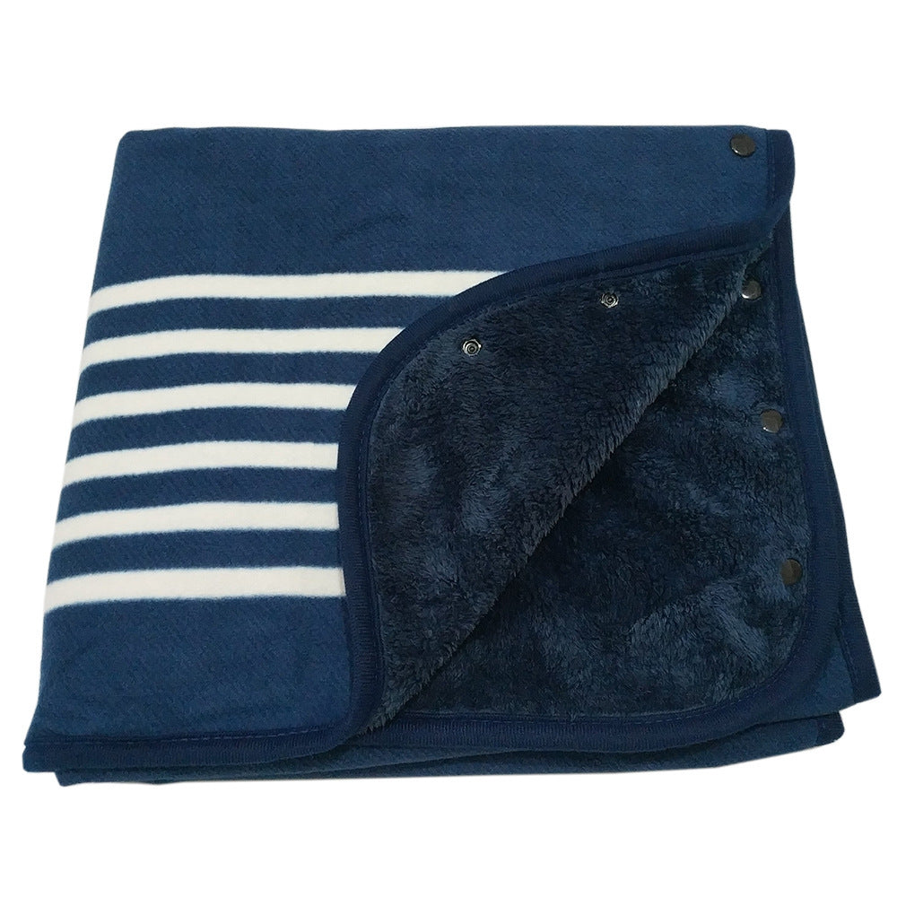 Polar fleece lamb velvet lazy blanket - Bellarte Enchanté Polar fleece lamb velvet lazy blanket