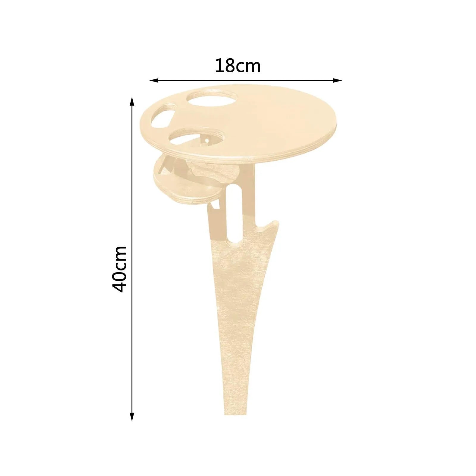 Portable Beer Table Wine Table with Foldable Round Desktop Mini Wooden Picnic Table for Beach Camping Backyard Entertainment - Bellarte Enchanté Portable Beer Table Wine Table with Foldable Round Desktop Mini Wooden Picnic Table for Beach Camping Backyard Entertainment