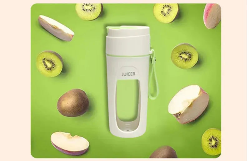 Portable Blender Electric USB Charging Outdoor Automatic Juicer Cup Juice Maker Kitchen Supplies - Bellarte Enchanté Portable Blender Electric USB Charging Outdoor Automatic Juicer Cup Juice Maker Kitchen Supplies