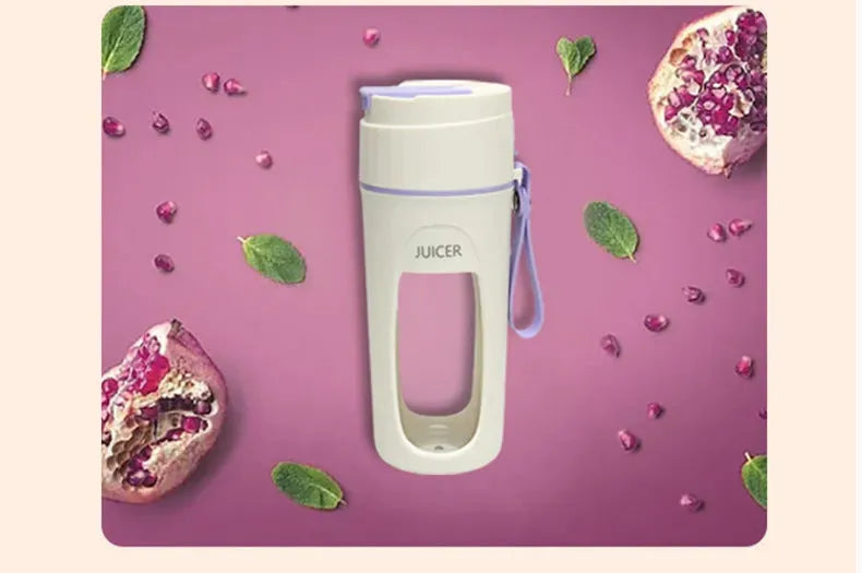 Portable Blender Electric USB Charging Outdoor Automatic Juicer Cup Juice Maker Kitchen Supplies - Bellarte Enchanté Portable Blender Electric USB Charging Outdoor Automatic Juicer Cup Juice Maker Kitchen Supplies
