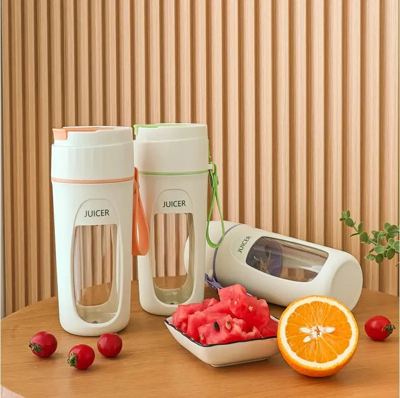 Portable Blender Electric USB Charging Outdoor Automatic Juicer Cup Juice Maker Kitchen Supplies - Bellarte Enchanté Portable Blender Electric USB Charging Outdoor Automatic Juicer Cup Juice Maker Kitchen Supplies