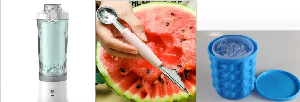 Portable Blender Juicer Personal Size Blender For Shakes And Smoothies With 6 Blade Mini Blender Kitchen Gadgets - Bellarte Enchanté Portable Blender Juicer Personal Size Blender For Shakes And Smoothies With 6 Blade Mini Blender Kitchen Gadgets