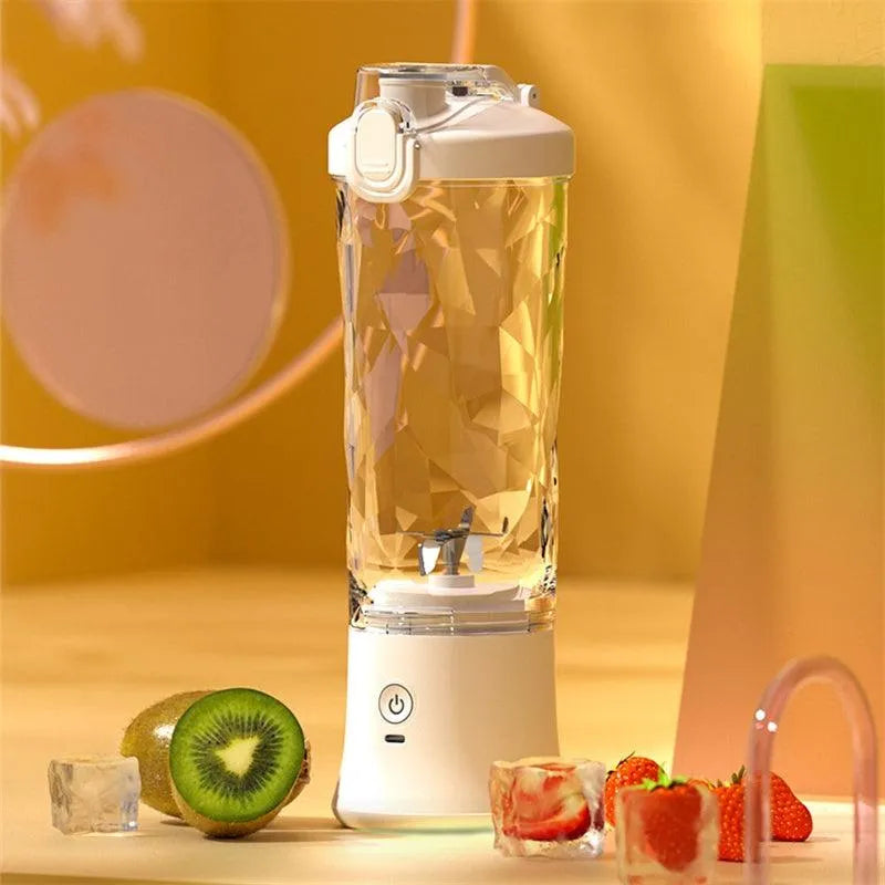 Portable Blender Juicer Personal Size Blender For Shakes And Smoothies With 6 Blade Mini Blender Kitchen Gadgets - Bellarte Enchanté Portable Blender Juicer Personal Size Blender For Shakes And Smoothies With 6 Blade Mini Blender Kitchen Gadgets