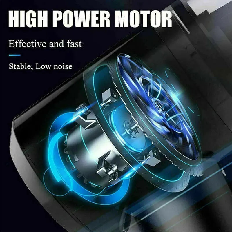 Portable Car Vacuum Cleaner, Handheld Vacuum High Power Cordless, Hand Vacuum Rechargeable Easy To Clean Car Interior, Desktop, Sofa, Keyboard, Drawer And Crevices, Small Spaces - Bellarte Enchanté Portable Car Vacuum Cleaner, Handheld Vacuum High Power Cordless, Hand Vacuum Rechargeable Easy To Clean Car Interior, Desktop, Sofa, Keyboard, Drawer And Crevices, Small Spaces