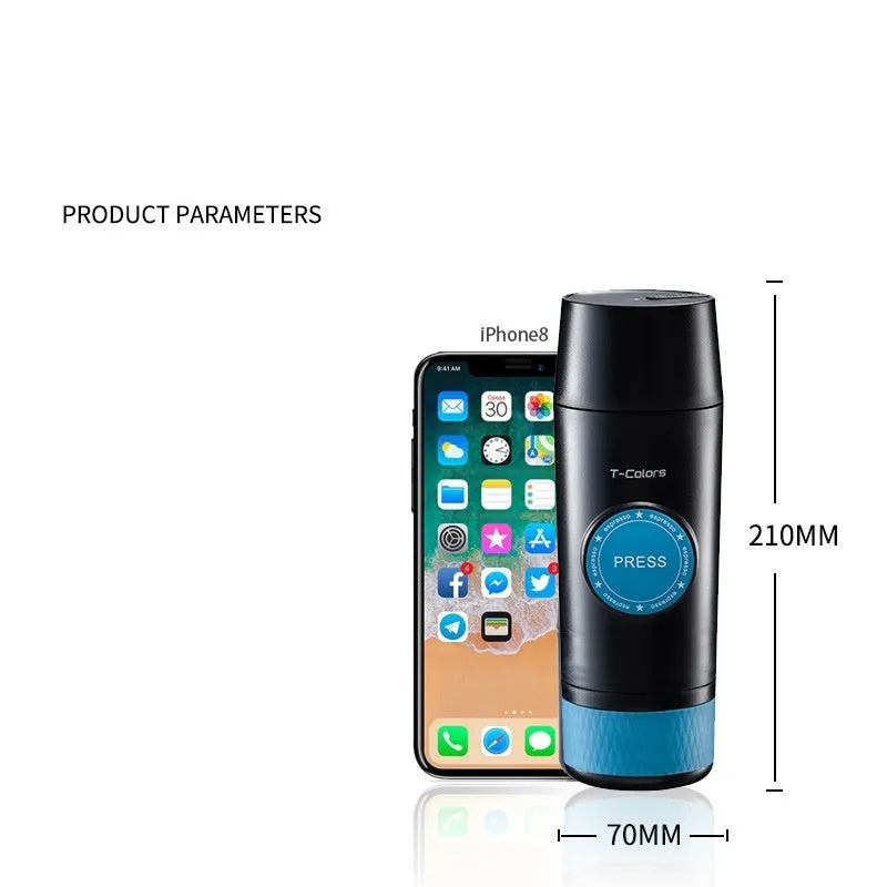 Portable Coffee Machine Camping USB - Bellarte Enchanté Portable Coffee Machine Camping USB