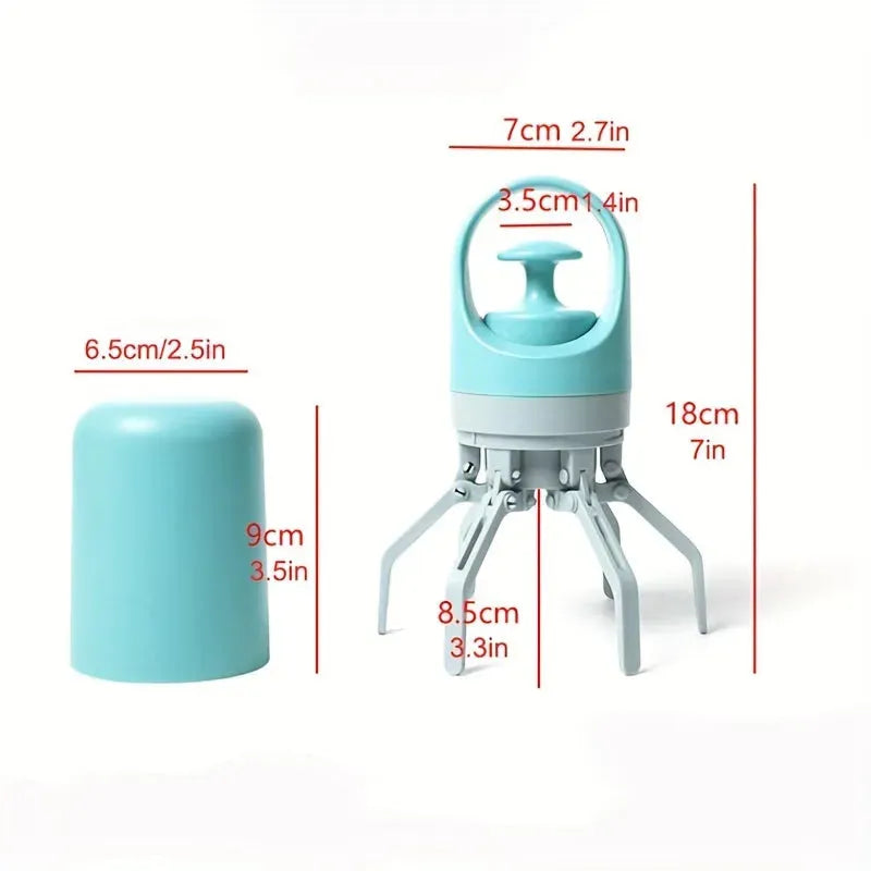 Portable Dog Poop Scooper, Sanitary Dog Waste Picker Upper - Bellarte Enchanté Portable Dog Poop Scooper, Sanitary Dog Waste Picker Upper