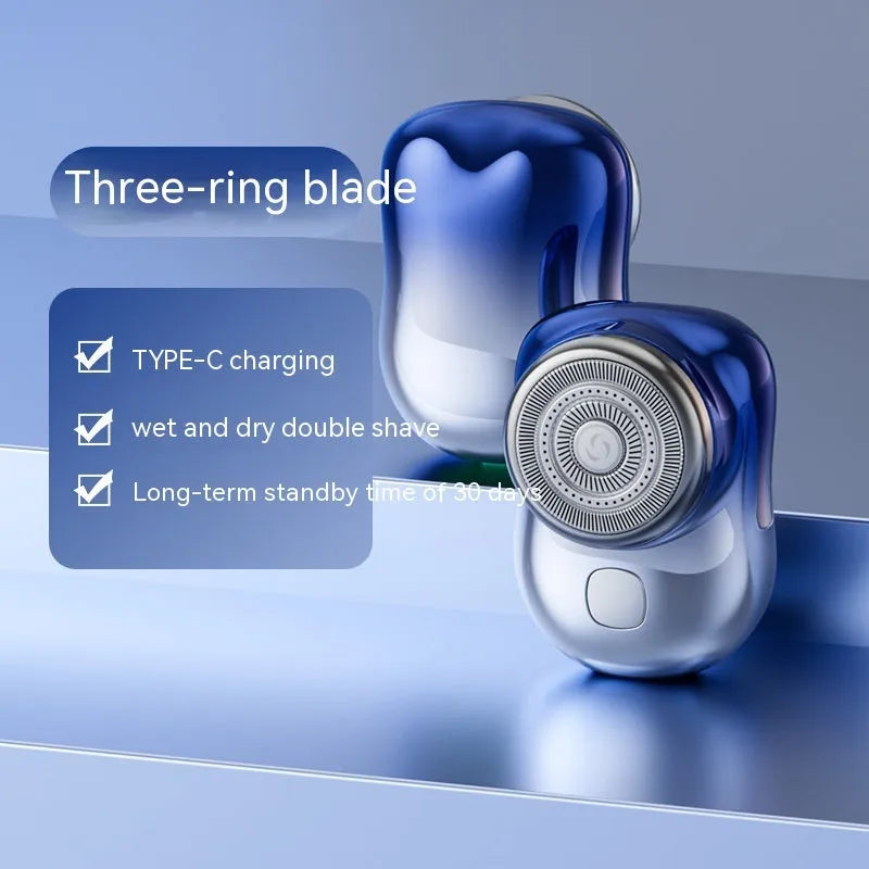 Portable Electric Shaver Ultra-long Life Battery - Bellarte Enchanté Portable Electric Shaver Ultra-long Life Battery