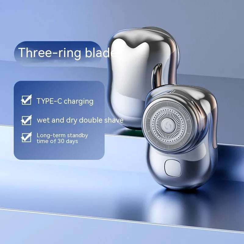 Portable Electric Shaver Ultra-long Life Battery - Bellarte Enchanté Portable Electric Shaver Ultra-long Life Battery