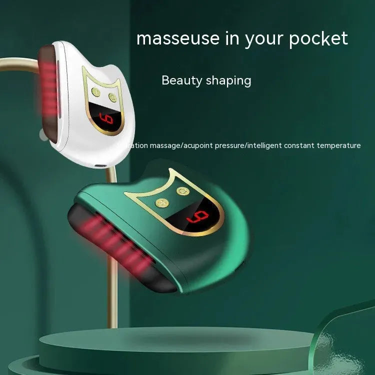 Portable Facial Beauty Shaping Scrapping Plate - Bellarte Enchanté Portable Facial Beauty Shaping Scrapping Plate