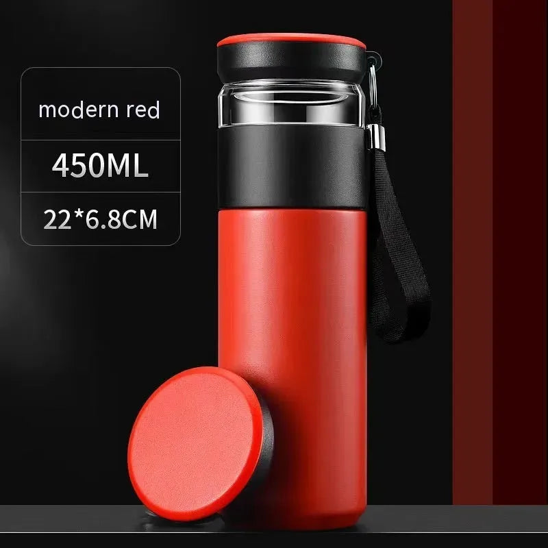 Portable Filter Tea Separation Smart Insulation Cup - Bellarte Enchanté Portable Filter Tea Separation Smart Insulation Cup