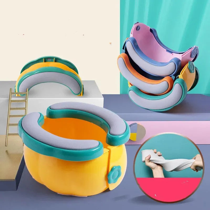 Portable Foldable Toilet For Children Going Out - Bellarte Enchanté Portable Foldable Toilet For Children Going Out