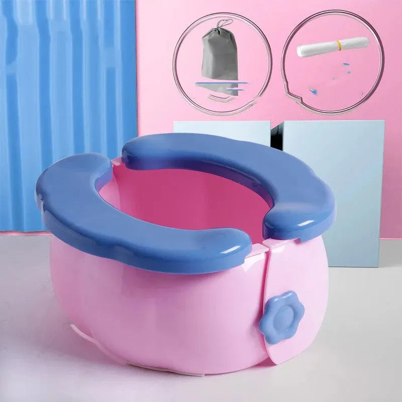 Portable Foldable Toilet For Children Going Out - Bellarte Enchanté Portable Foldable Toilet For Children Going Out