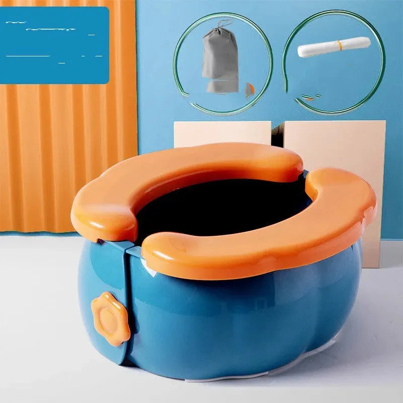 Portable Foldable Toilet For Children Going Out - Bellarte Enchanté Portable Foldable Toilet For Children Going Out