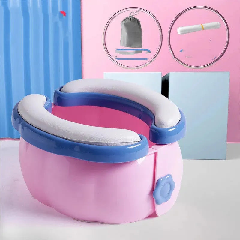 Portable Foldable Toilet For Children Going Out - Bellarte Enchanté Portable Foldable Toilet For Children Going Out