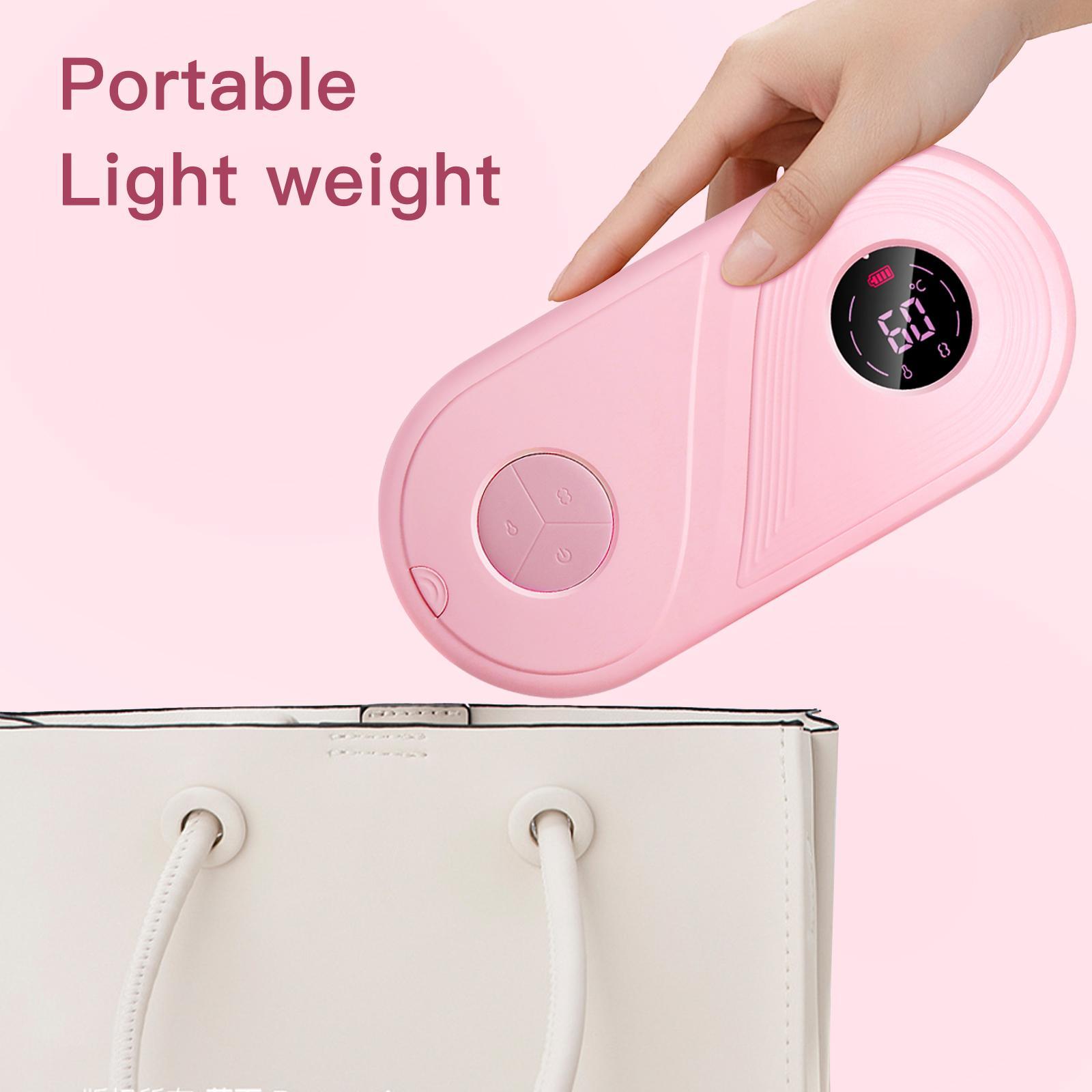 Portable Heating Pad, 1 Set Electric Heating Belt, Fast Heating Warm Belt, Multipurpose Women Belly & Back Heating Belt, Cordless Heating Pad Fast Heating Warming Belt, Multi-purpose Belly & Back Heat - Bellarte Enchanté Portable Heating Pad, 1 Set Electric Heating Belt, Fast Heating Warm Belt, Multipurpose Women Belly & Back Heating Belt, Cordless Heating Pad Fast Heating Warming Belt, Multi-purpose Belly & Back Heat